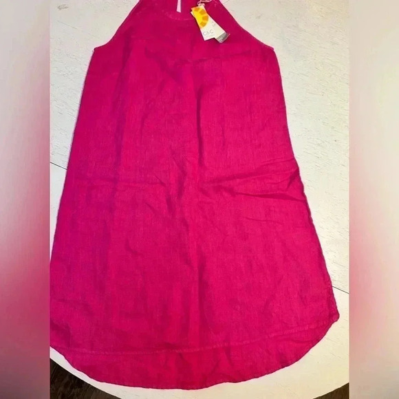 C & C California Linen Dress Size:S NWT - Picture 3 of 5